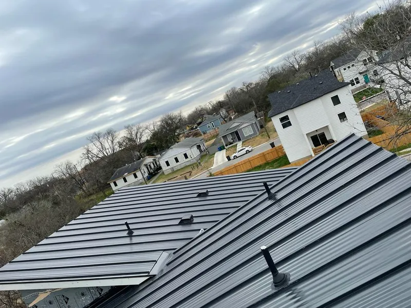 Standing seam metal roof panels with vents for Skylight Repair in Lower Moreland